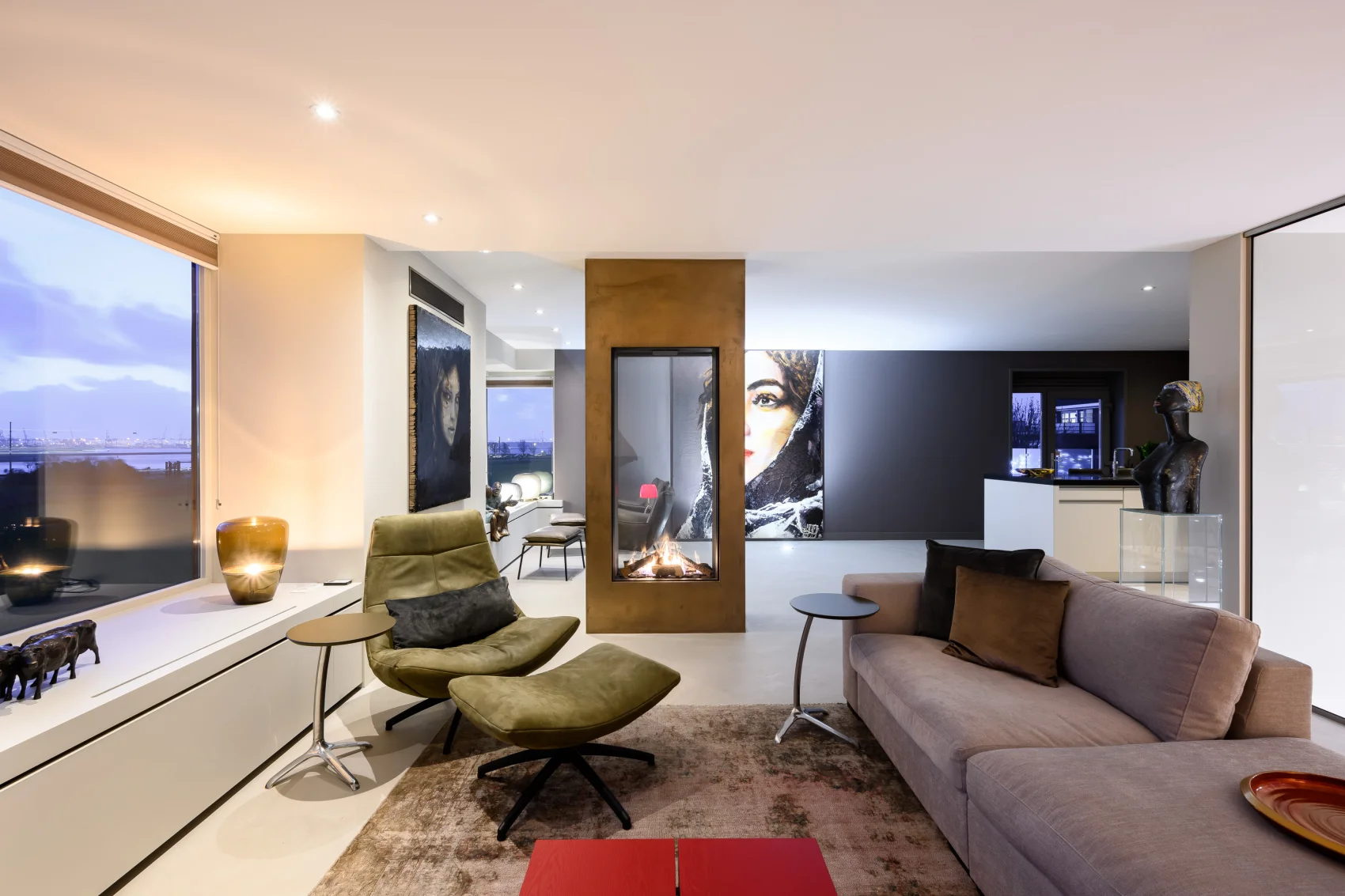 Woning renovatie aan de Nieuwe Waterweg met panoramisch uitzicht
