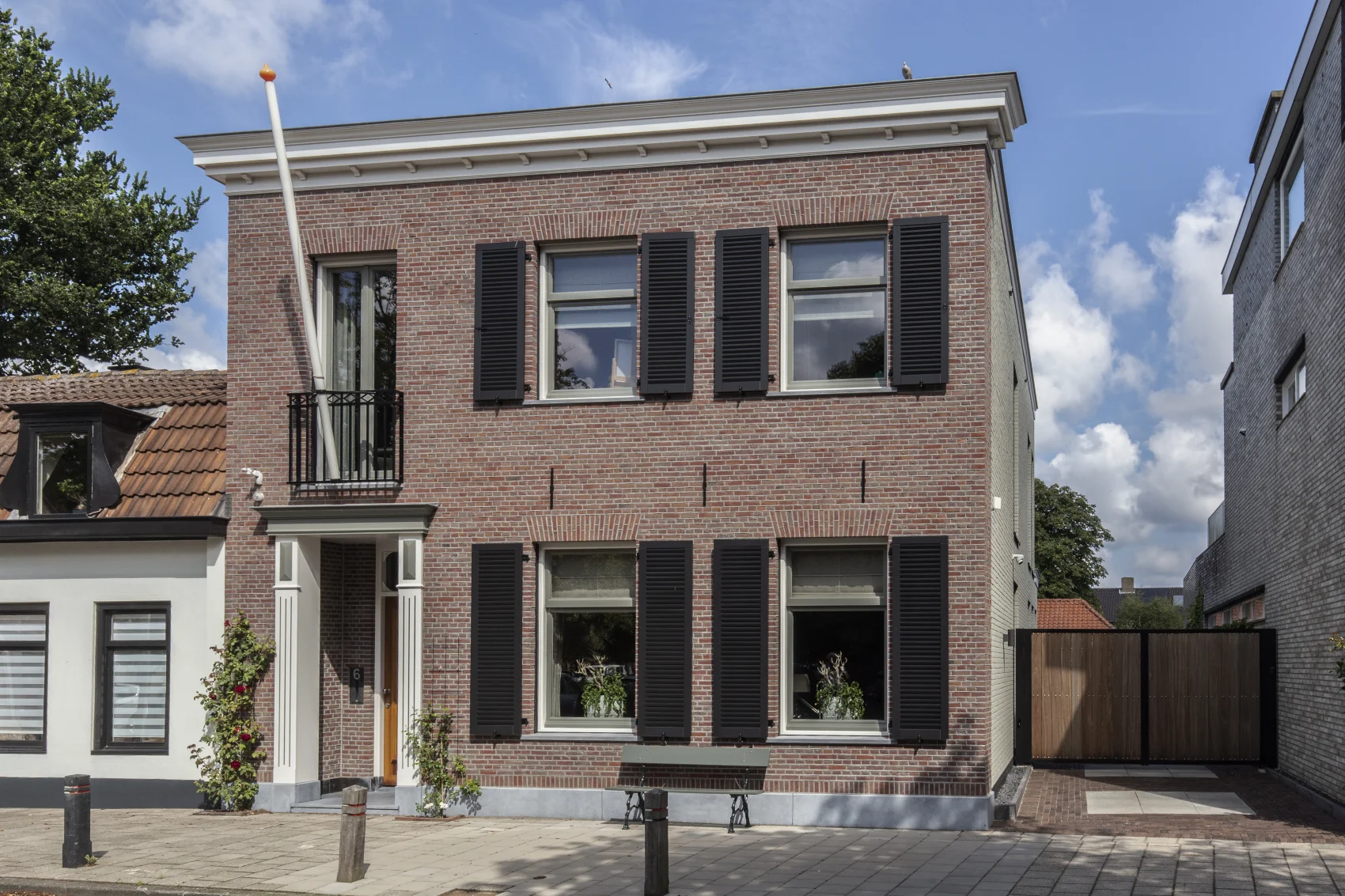 Nieuwe woning met authentiek karakter
