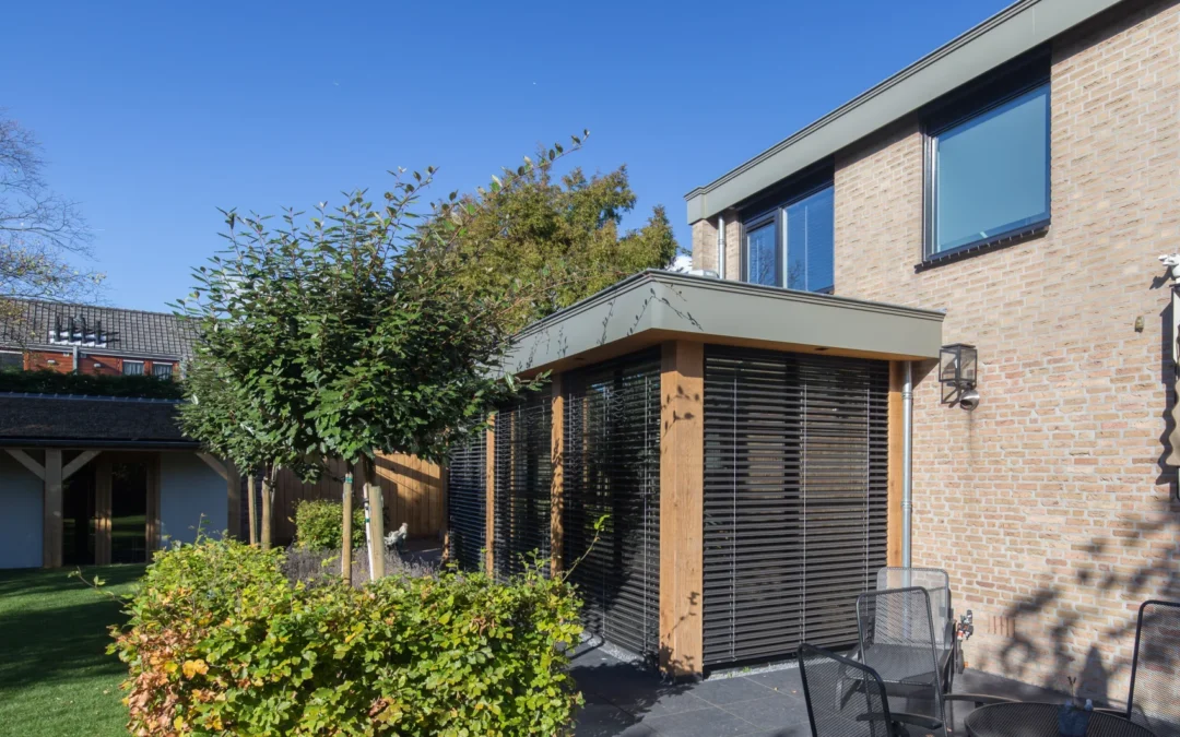 Eikenhouten uitbreiding woonhuis