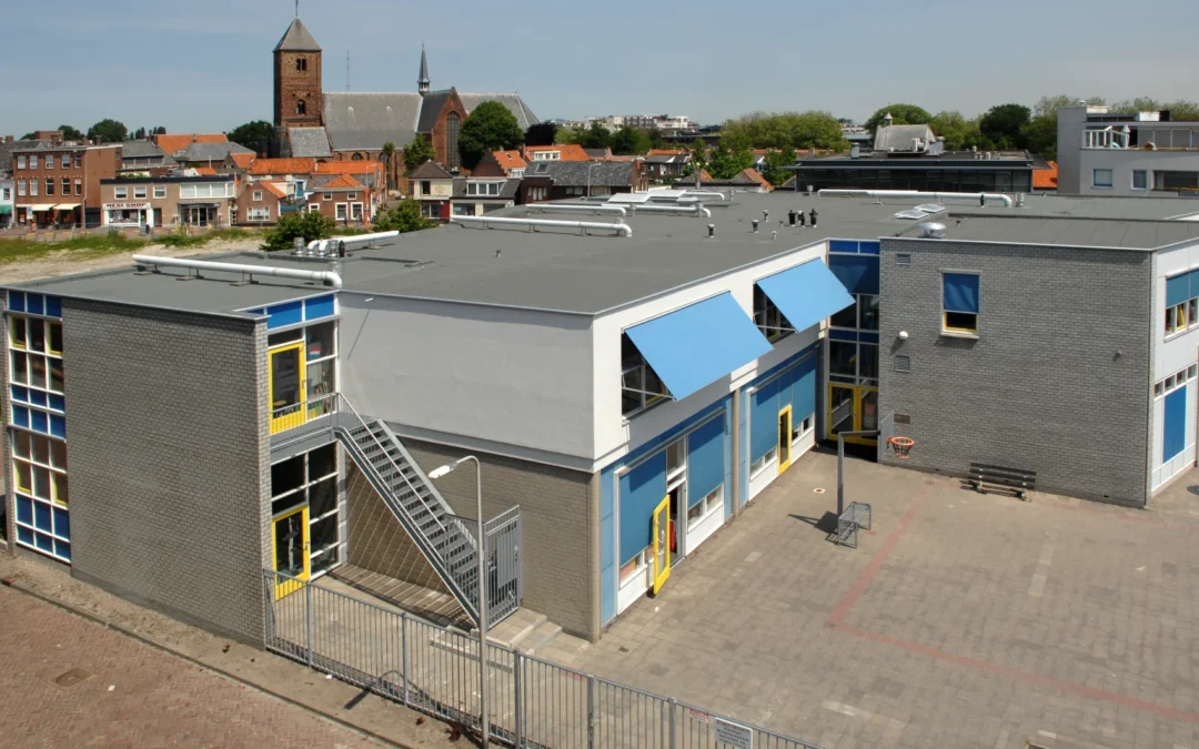 Uitbreiding van een basisschool