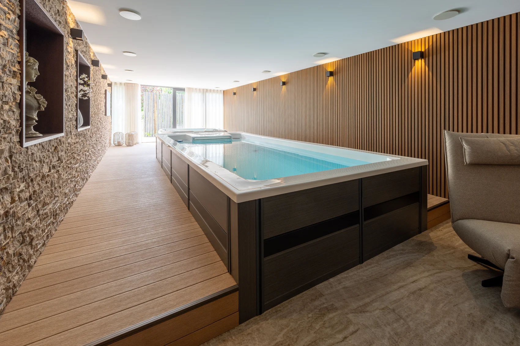 Luxe aanbouw met privé wellness aan huis