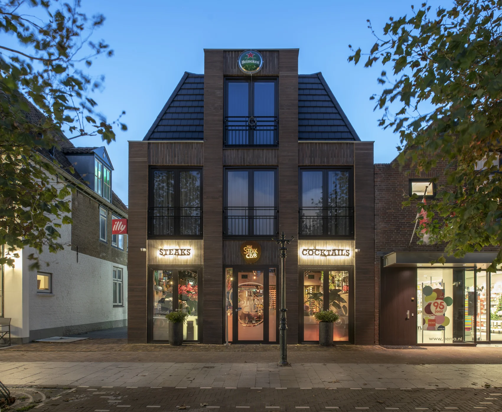 Nieuwbouw horeca en luxe appartementen