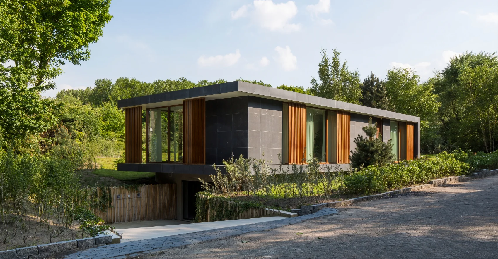 Moderne villa in de duinen